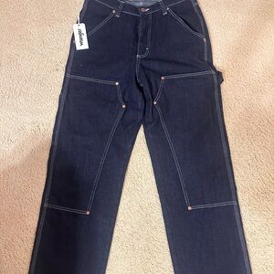 Wrangler Dark Indigo Relaxed Straight Jeans